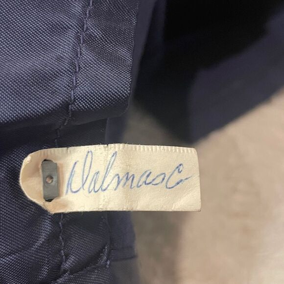 Authentic Vintage Air Force Navy Blue Jacket Front Pockets Gold Buttons- Size 39 - Picture 11 of 12